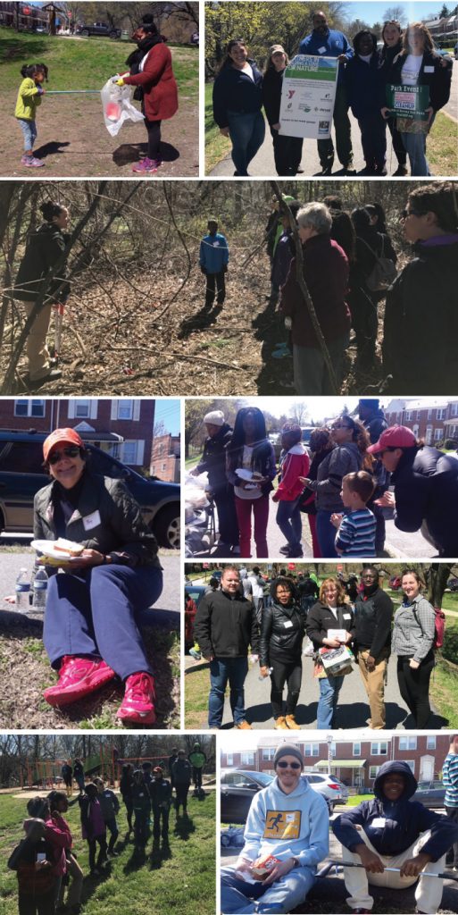 Lets Go Volunteer Earth Day Collage