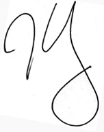 John signature