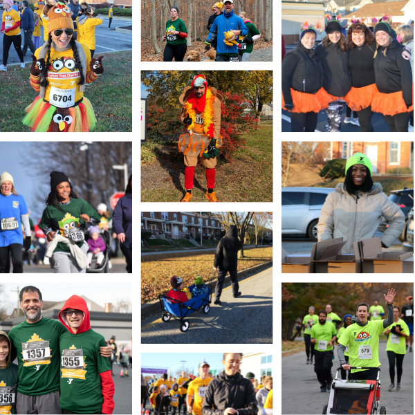 Y Turkey Trot Maryland collage